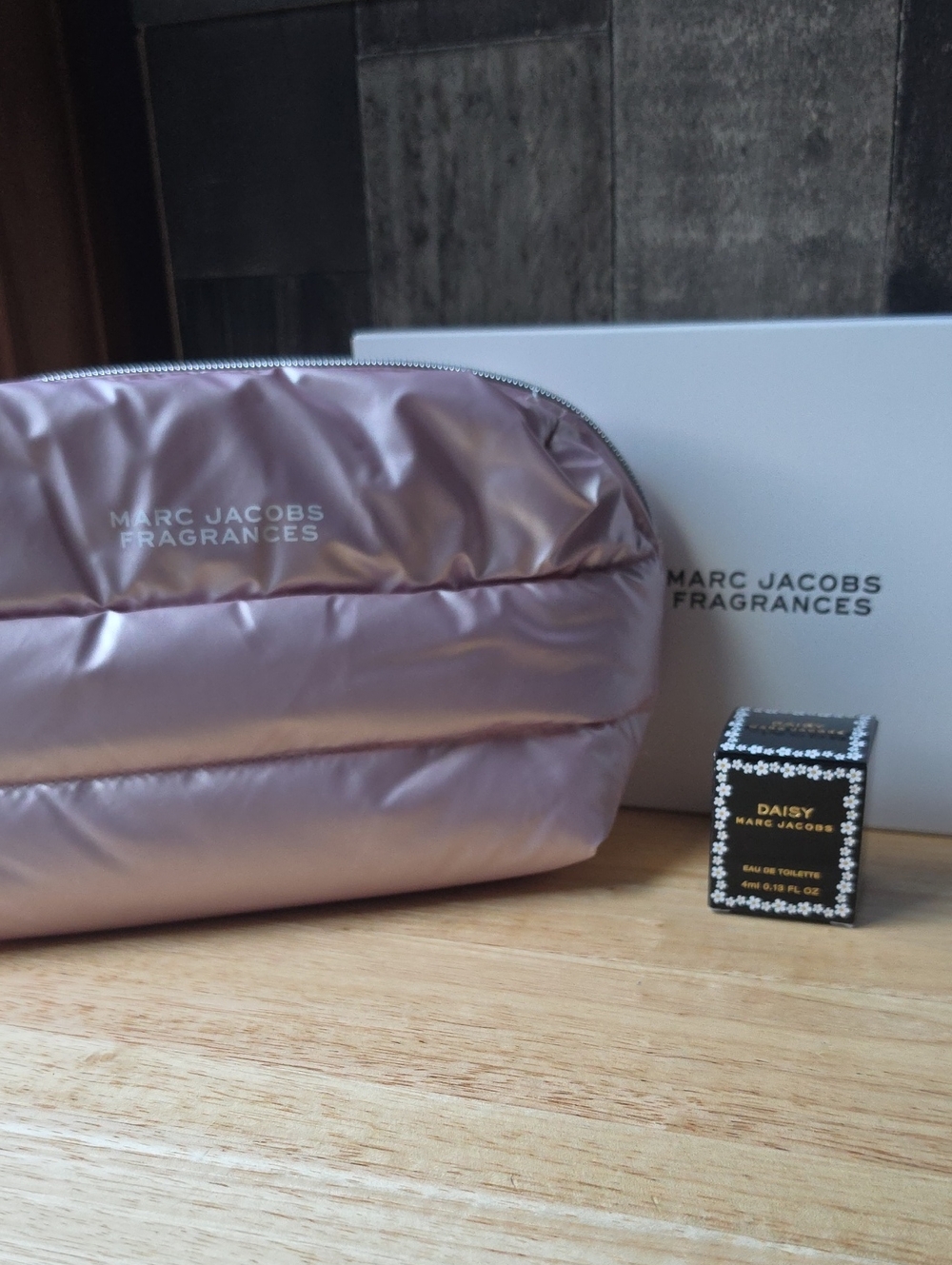 MARC JACOBS Pink Cosmetic Pouch